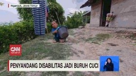 VIDEO: Semangat Penyandang Disabilitas Jadi Buruh Cuci