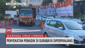 VIDEO: Penyekatan Pemudik di Surabaya Diperpanjang