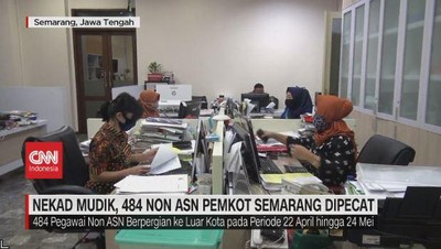 img-title VIDEO: 484 Pegawai Non-ASN Semarang Dipecat Gegara Mudik