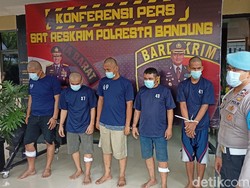 Komplotan Pencuri Spesialis Minimarket Dilumpuhkan Polisi di Bandung
