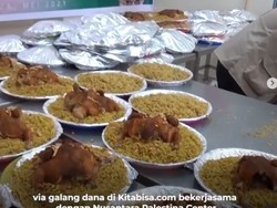 Fadil Jaidi Galang Dana untuk Palestina, Bagikan Nasi Biryani Ayam