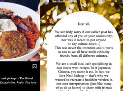 Sajikan Nasi Padang tanpa Zat Kotor, Kafe di Singapura Ini Dikritik dan Minta Maaf