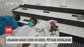 VIDEO: Lonjakan Kasus Covid-19 Kudus, Petugas Kewalahan