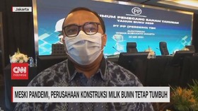 VIDEO: Pandemi, Perusahaan Konstruksi Milik BUMN Tetap Tumbuh