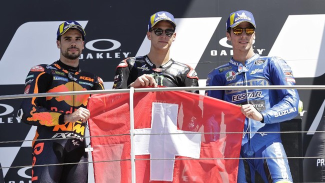 FOTO: Selubung Duka Dupasquier di MotoGP Italia