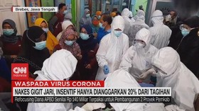 VIDEO: Nakes Gigit Jari, Insentif Hanya Dianggarkan 20%