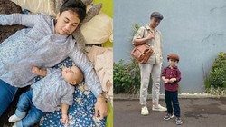 7 Pasangan Artis Bapak & Anak Saat Pakai Baju Kembar, Lucu Banget!