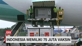 VIDEO: Indonesia Memiliki 75 Juta Vaksin Covid-19