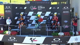VIDEO: Sukses Indonesia Gresini Naik Podium Moto3 Italia