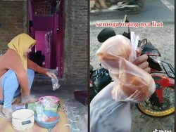 Sedih! Pedagang Kecil Ini Dapat Orderan Fiktif 4 Porsi Cilok