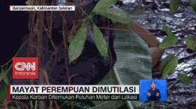 VIDEO: Geger Penemuan Mayat Perempuan Dimutilasi