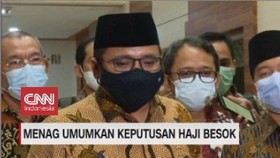 VIDEO: Menag Umumkan Keputusan Haji Besok