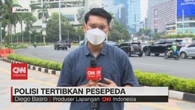 VIDEO: Polisi Tertibkan Pesepeda