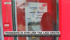VIDEO: Transaksi Di Atm Link Tak Lagi Gratis
