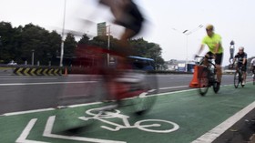 Uji Bike to Work Sudirman-Thamrin, Polisi Seleksi Pesepeda