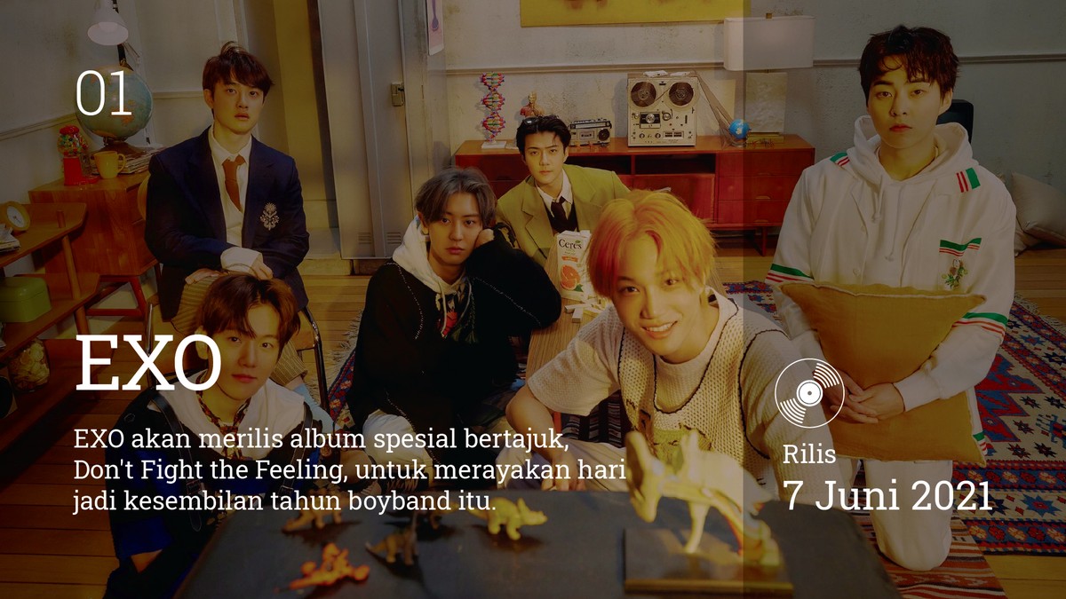 INTIP: 7 Idol Korea Comeback Juni 2021