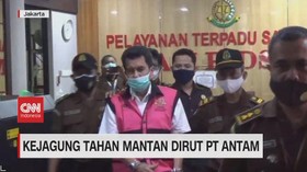VIDEO: Kejagung Tahan Mantan Dirut PT Antam