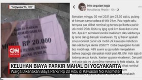 VIDEO: Keluhan Biaya Parkir Mahal di Yogyakarta