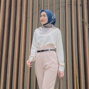 5 Ide Outfit Hijab Simpel untuk ke Kantor, Tampil Lebih Fresh dan Elegan