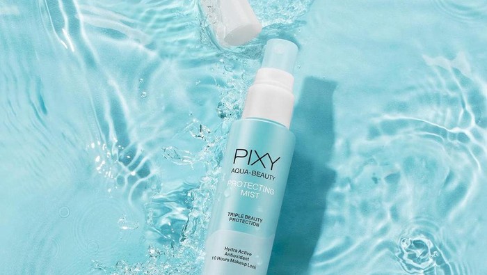 Make Up Tahan Lama dengan PIXY Aqua Beauty Protecting Mist