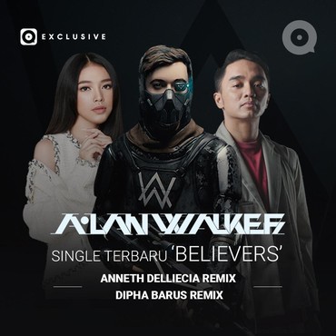 Dipha Barus Remix Lagu Alan Walker 'Believers' ke EDM dengan Unsur Indonesia