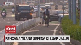 VIDEO: Rencana Penilangan Sepeda di Luar Jalur