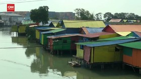 VIDEO: Warga Sulap Kampung Kumuh Jadi Kampung Warna-Warni