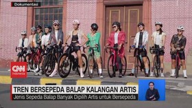 VIDEO: Tren Bersepeda Balap Kalangan Artis