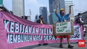 FOTO: Seruan Darurat Iklim Jelang Hari Lingkungan Hidup