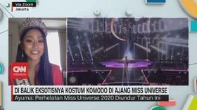 VIDEO: Di Balik Eksotisnya Kostum Komodo Miss Universe