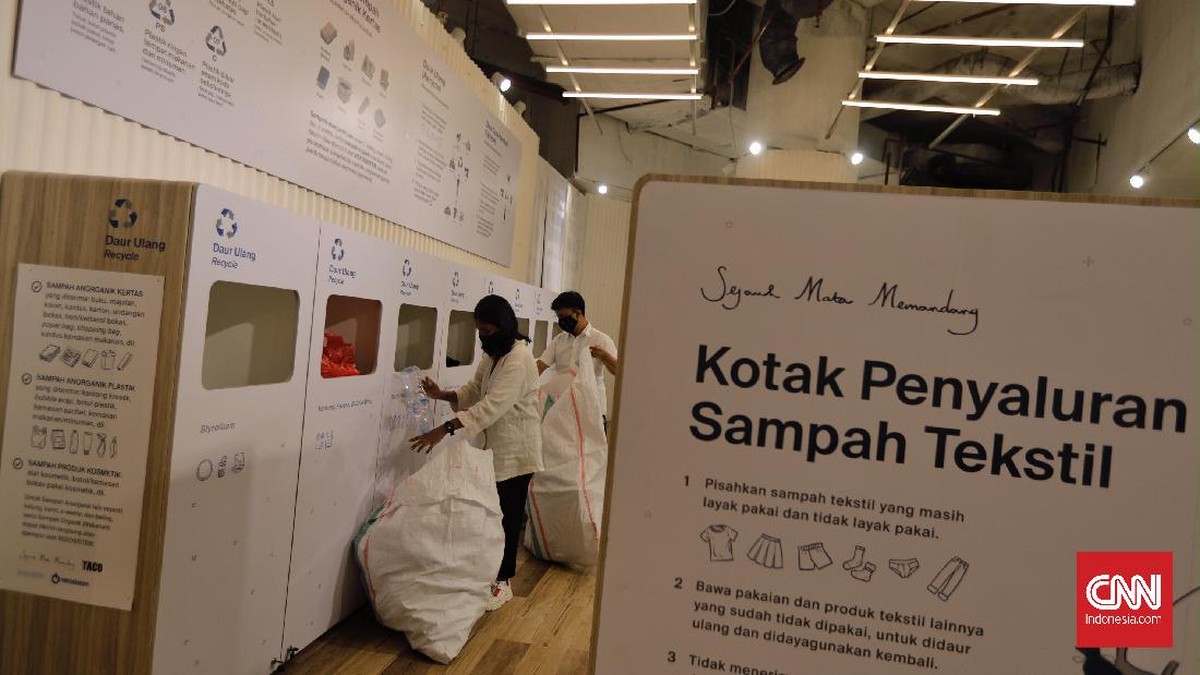 FOTO: Cintai Bumi Rumah Kita dari Lemari Pakaian