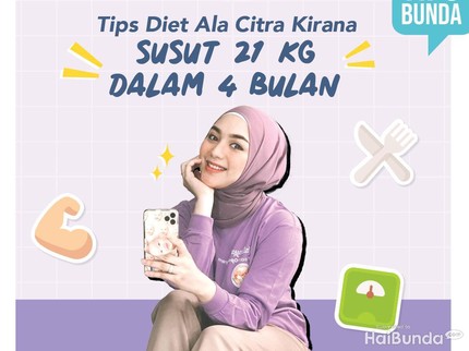 Tips Diet ala Citra Kirana, Susut 21 Kg dalam 4 Bulan