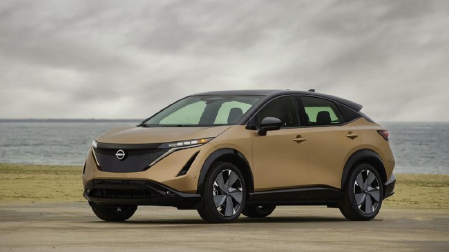 Ariya, SUV listrik pertama Nissan pertama kali muncul di Jepang, dan akan diluncurkan di Eropa dan Amerika Serikat.
