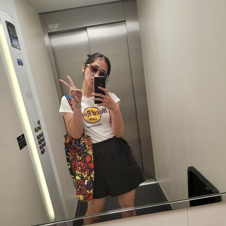 <p>Kalau pakai OOTD seperti ini, enggak kalah kece dengan para ABG ya. He-he-he. (Foto: Instagram @graciaz14)</p>