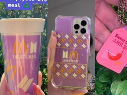 Kreatif! ARMY Ubah Kemasan BTS Meal Jadi Botol Minum dan Case HP