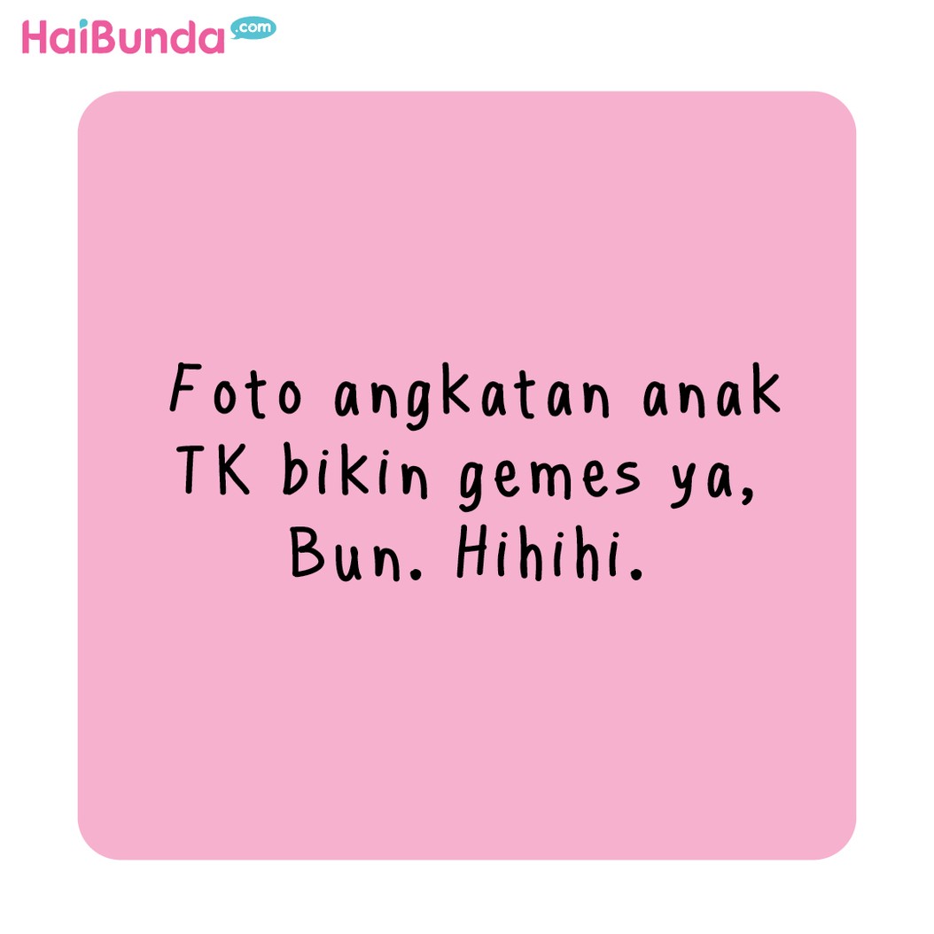 Komik foto bareng anak TK.