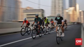 Bike to Work Batal Gelar Aksi Protes Road Bike Lewat JLNT