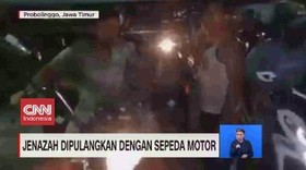 VIDEO: Jenazah Dipulangkan dengan Sepeda Motor