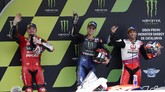 FOTO: Drama Kualifikasi MotoGP Catalunya 2021 Drama terjadi pada Kualifikasi MotoGP, Moto2, dan Moto3 Catalunya 2021 yang diwarnai sukses dua tim Indonesia.