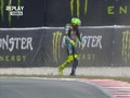 VIDEO: Rossi Kecelakaan di Kualifikasi MotoGP Catalunya