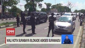 VIDEO: Wali Kota Surabaya Blokade Akses Suramadu