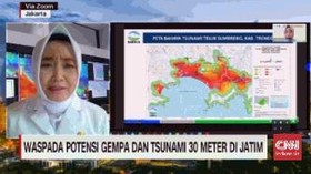VIDEO: Waspada Potensi Gempa dan Tsunami 30 Meter di Jatim