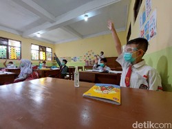 Sempat Ditunda, Belasan TK-SMP di Cimahi Simulasi PTM Gelombang 2