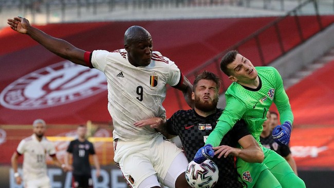 Timnas Belgia mengalahkan Kroasia 1-0 dalam laga uji coba jelang Euro 2020 di Stadion King Baudouin, Brussels, Senin (7/6) dini hari WIB.