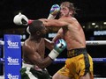 FOTO: Mayweather vs Logan Paul di Laga Tinju Ekshibisi