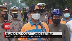 VIDEO: Jelang Uji Coba Tilang Sepeda