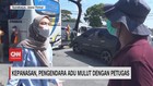 VIDEO: Kepanasan, Pengendara Adu Mulut Dengan Petugas