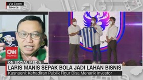 VIDEO: Laris Manis Sepak Bola Jadi Lahan Bisnis