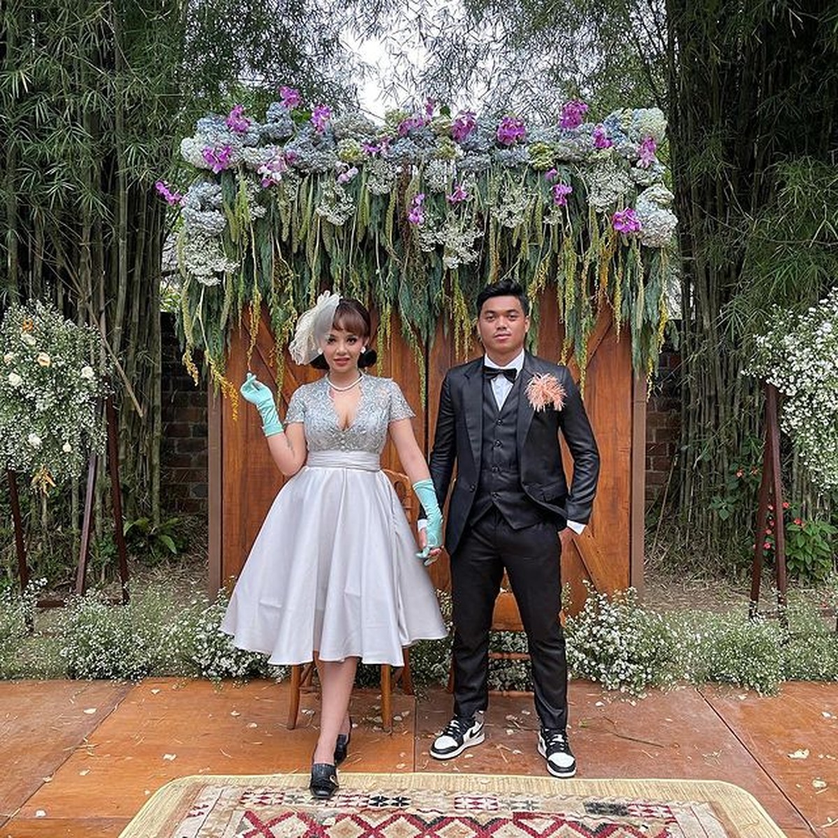 Alfath Fathier telah resmi menikahi Nadia Christina&period; Yuk kita intip momen pernikahan mereka&excl;