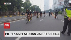 VIDEO: Pilih Kasih Aturan Jalur Sepeda